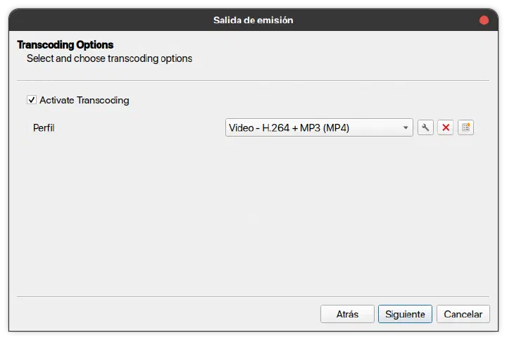 Transcode
