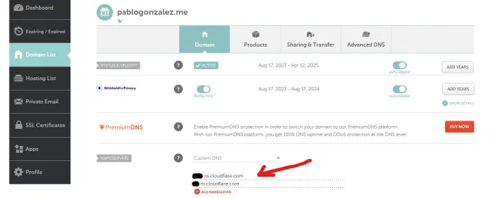 Namecheap DNS Settings