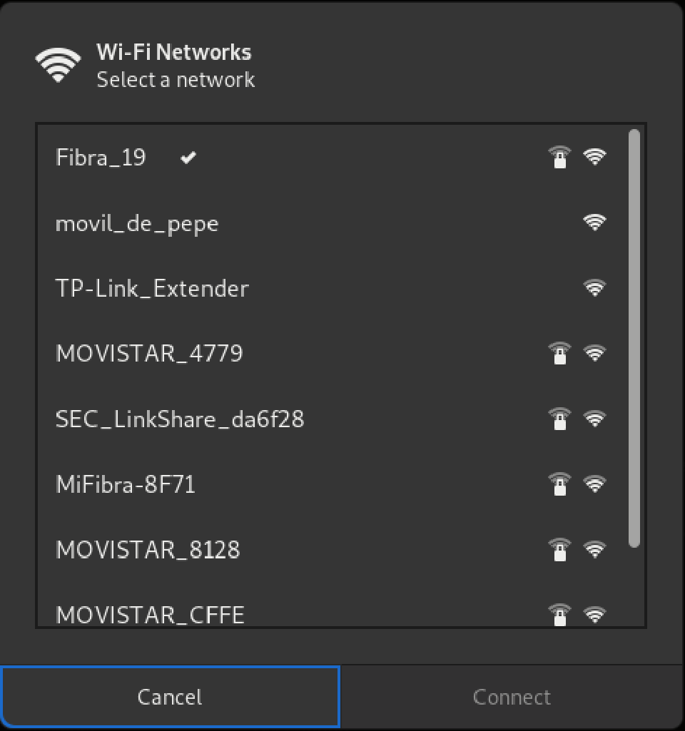 Red Móvil de Pepe aparece en la lista de redes