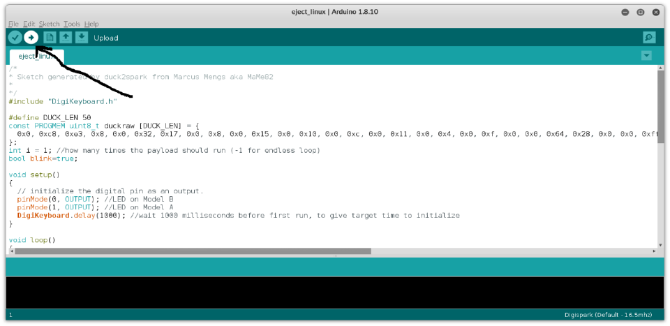 How to upload the code