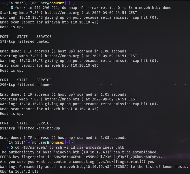 SSH Port Knocking
