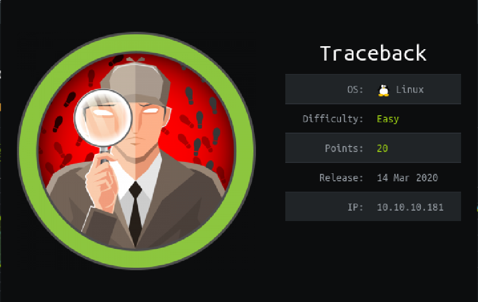 Traceback icon