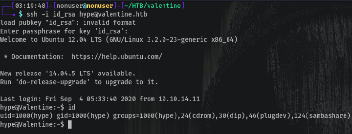 SSH Session