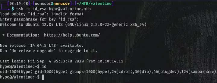 SSH Session